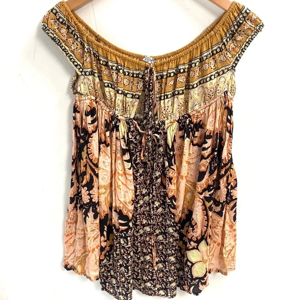 (A8) NEW Free People NWT Bali Mariposa Slip Dress in Black Combo, Size XS, NWOT - Picture 10 of 16